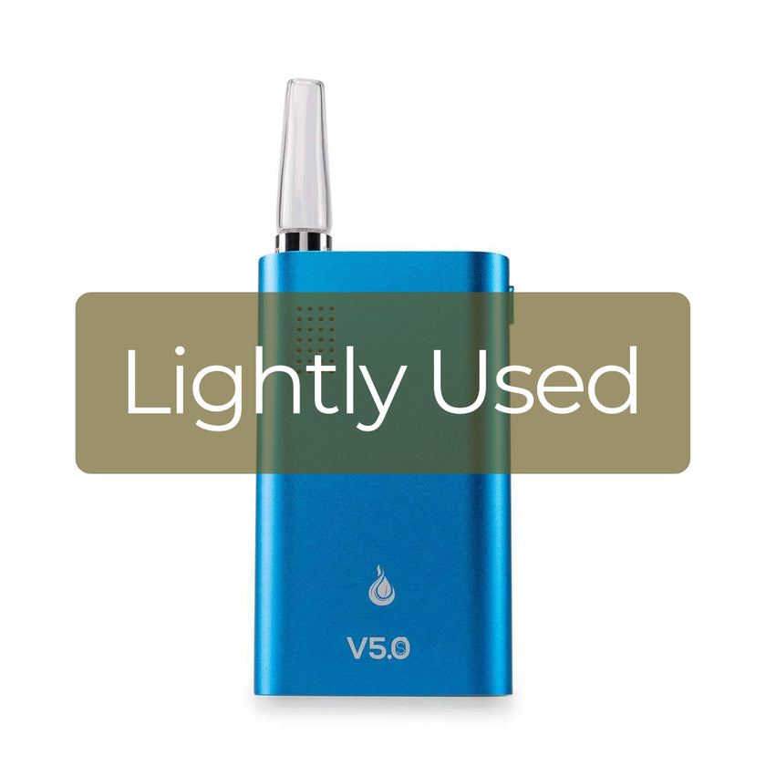 Lightly Used Flowermate V5 OS Vaporizer Blue