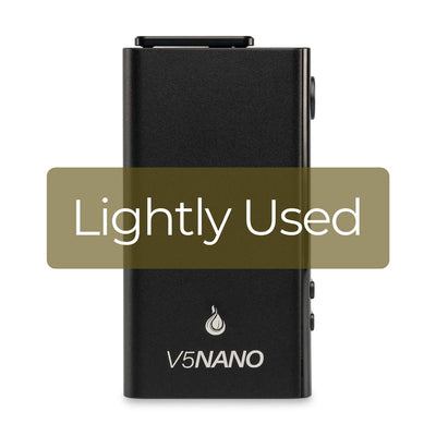 Lightly Used - Flowermate V5 Nano Vaporizer Black