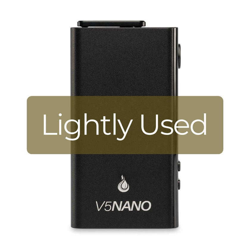 Lightly Used - Flowermate V5 Nano Vaporizer Black