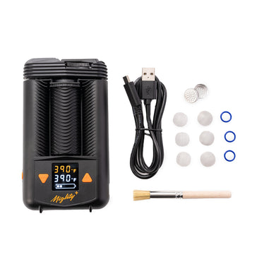 Lightly Used Mighty plus vaporizer by Storz and bickel in box Contents