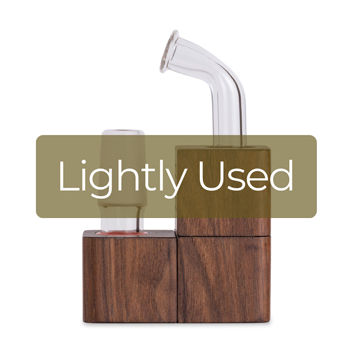 Lightly Used - Sticky Brick Flip Brick Vaporizer Walnut