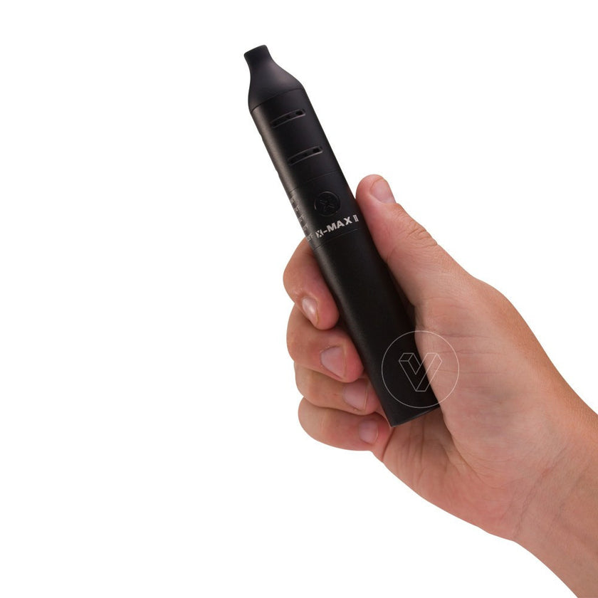 Lightly Used XMAX V2 Pro Vaporizer in hand view