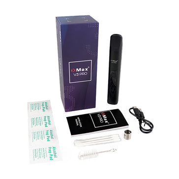 Lightly Used XMAX V3 Pro Vaporizer Along with Box Contents