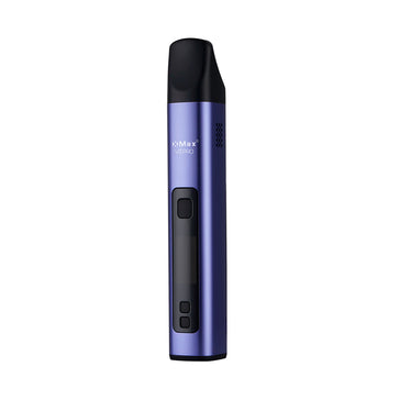 Lightly Used XMAX V3 Pro Vaporizer Purple Side View Specs