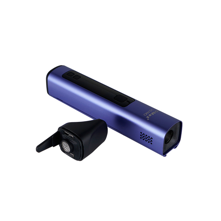 Lightly Used XMAX V3 Pro Vaporizer Purple With Plastic Mouthpiece