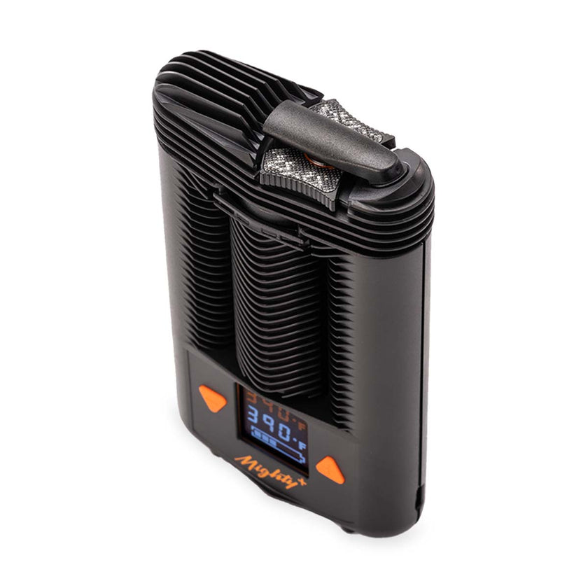New Open Box Mighty plus Vaporizer by Storz and Bickel side view specs