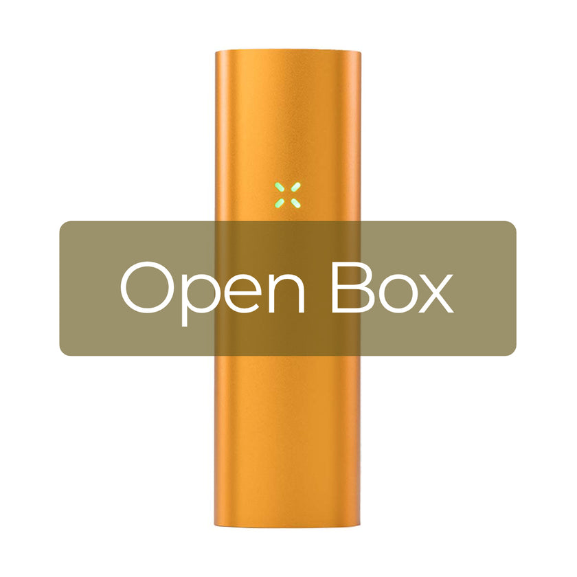 Open Box PAX 3 Vaporizer Complete KIT Amber Front view