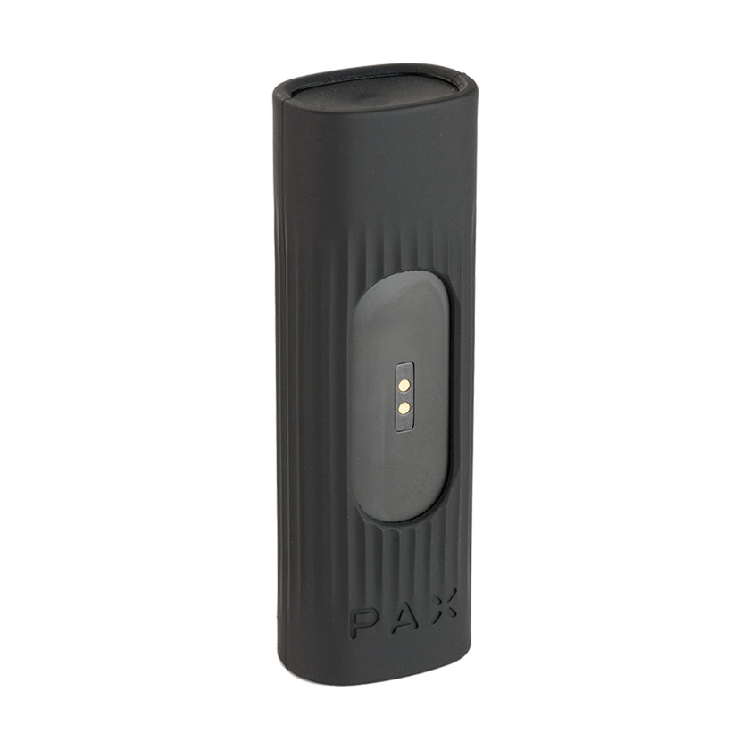 PAX Grip Sleeves Onyx Side View With Vaporizer