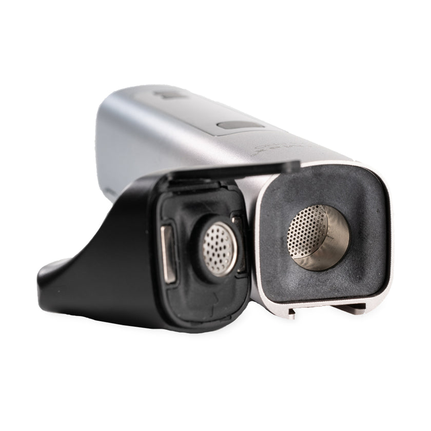 Renewed XMAX V3 pro Vaporizer Silver with mouthpiece