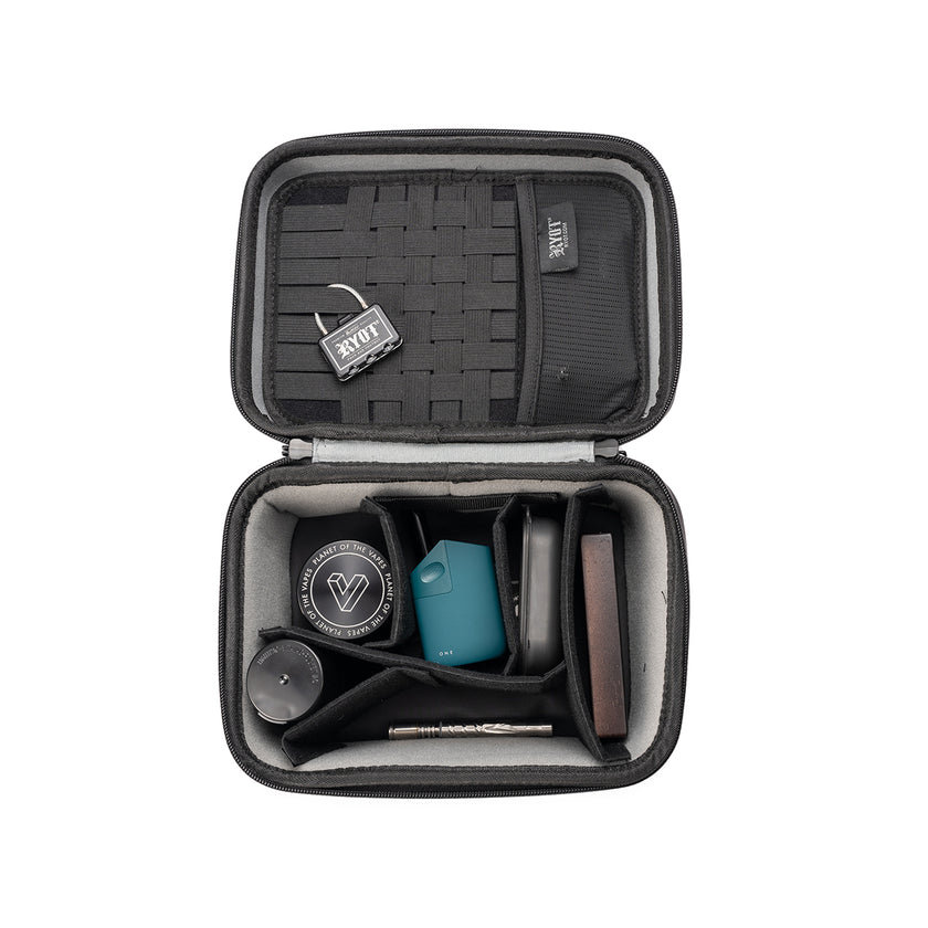 Ryot Safe Case Large Carbon Series Travel Case Open View