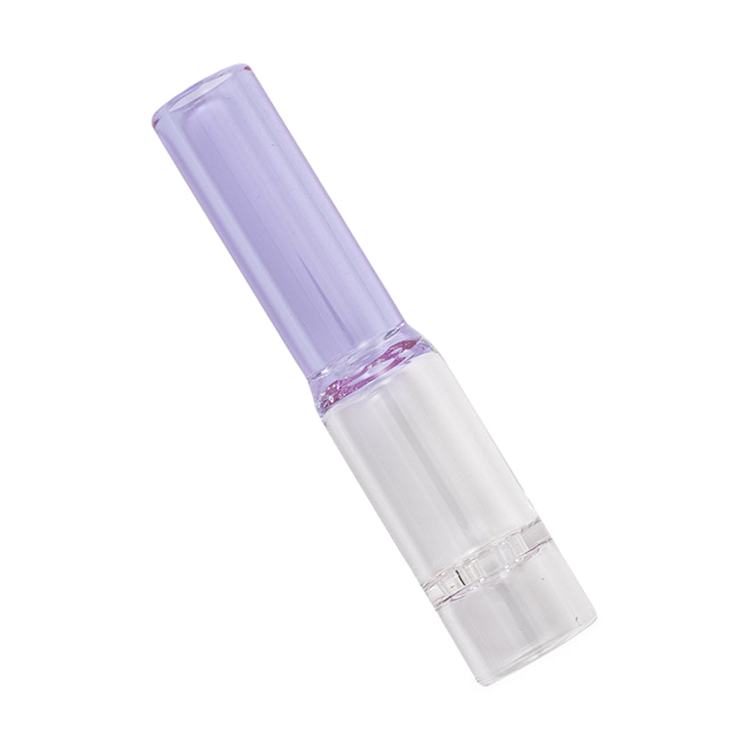 Short Glass Mouthpiece For Solo 2 Vaporizer Purple Land View