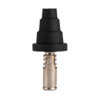 Silicone Master Adapter Black With captive Cap