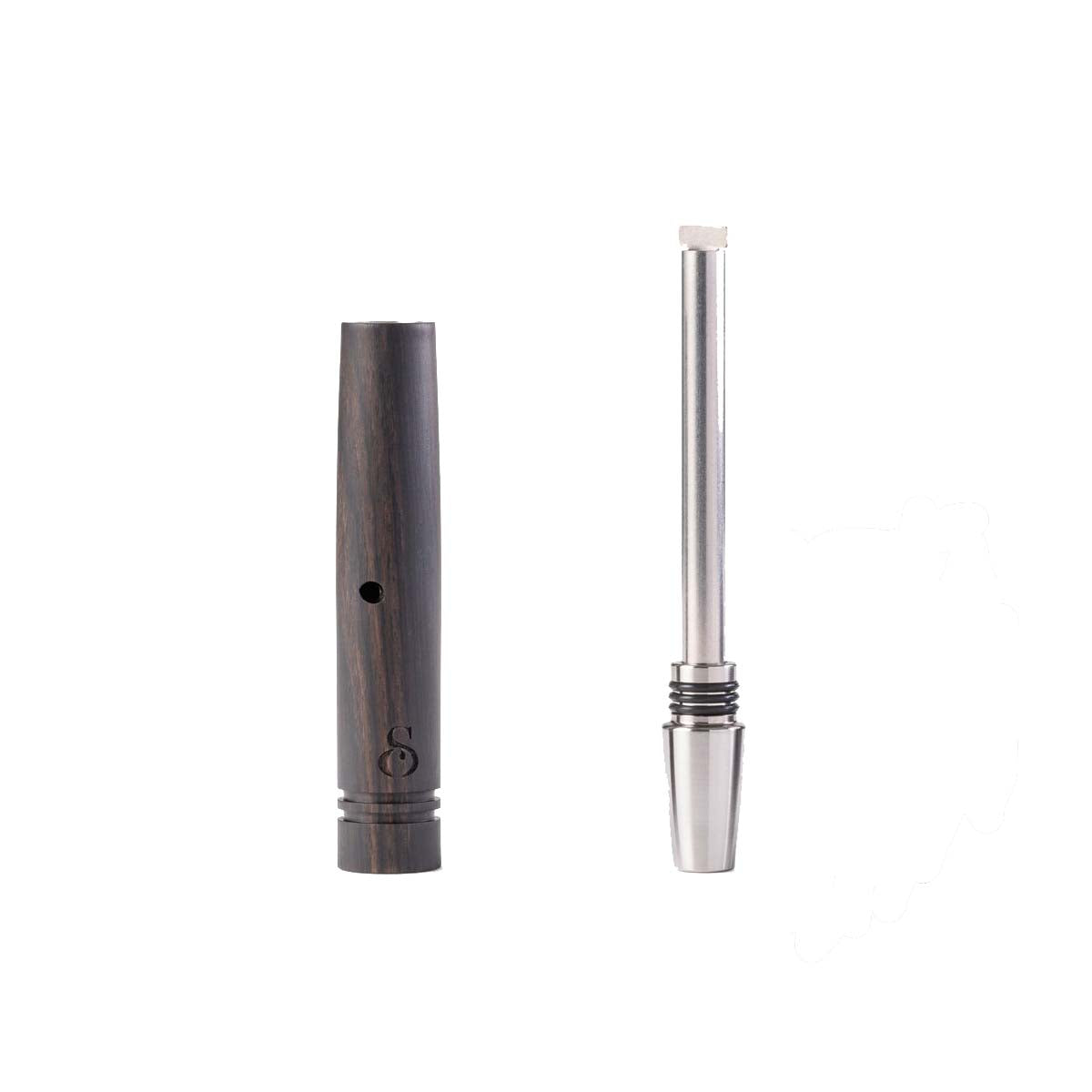 Blackwood Simrell Stem (POTV Branded) + Stinger - Planet of the Vapes