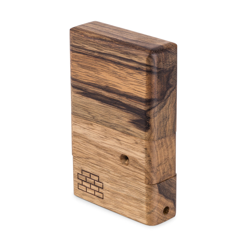 Sticky Brick Junior Black Limba Vaporizer Side View