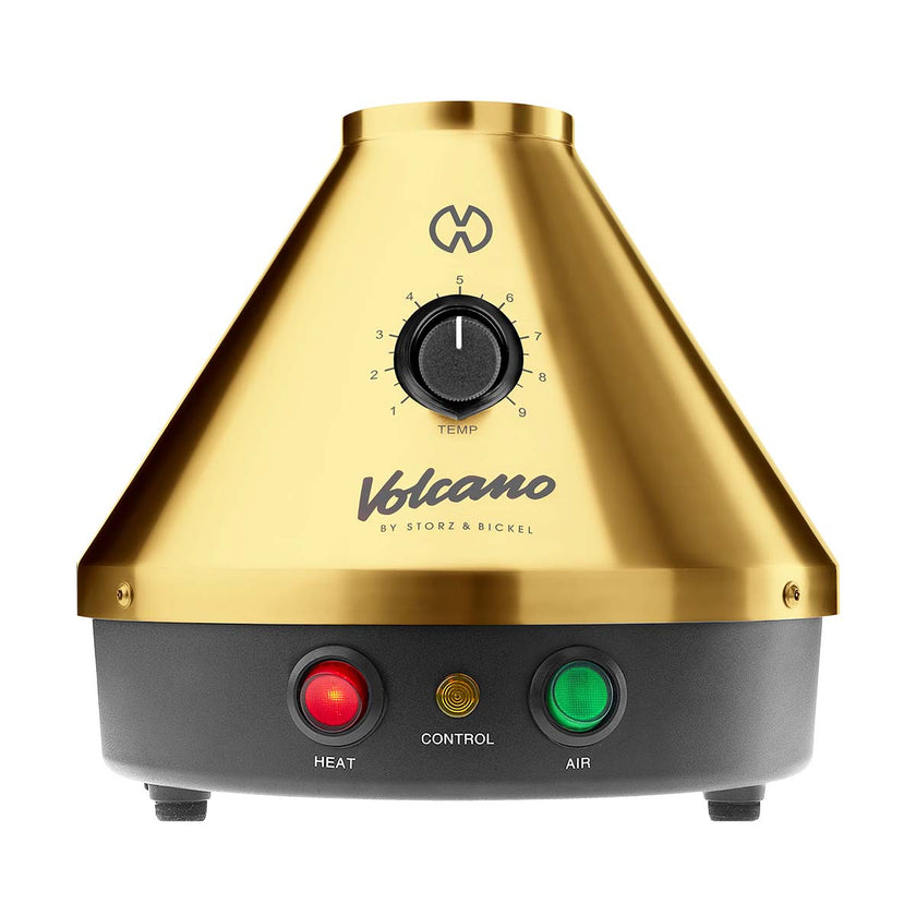 Volcano Classic Vaporizer Gold Plated For Clearance Sale Front View