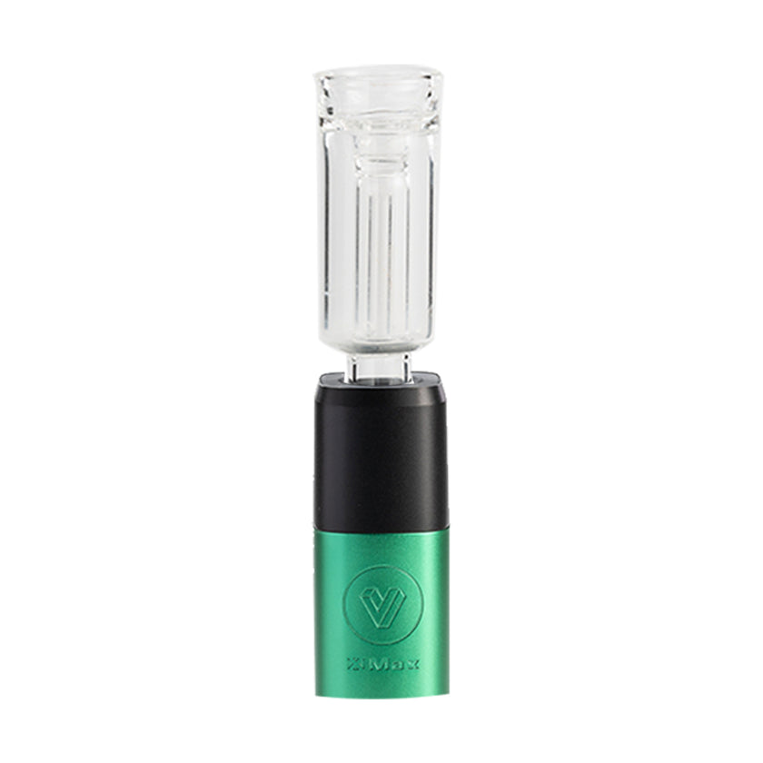 POTV XMAX V3 Pro Vaporizer Green With Mini Bubbler